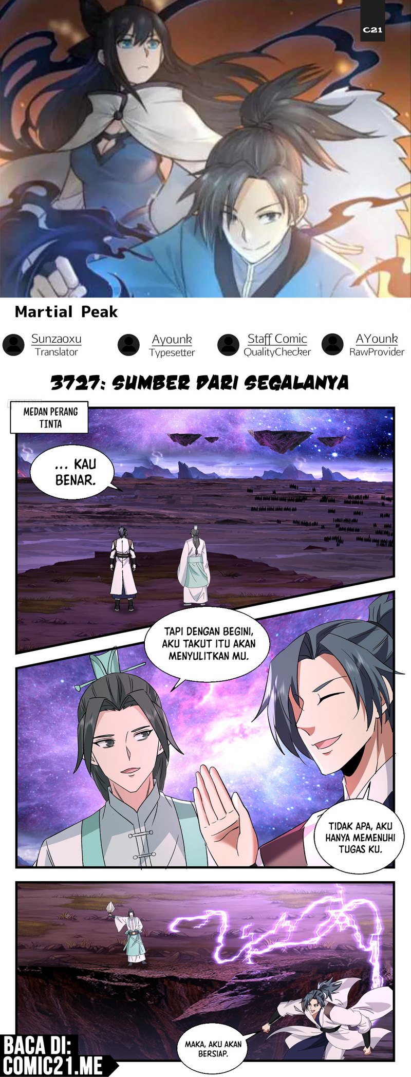 Halaman 1 dari Martial Peak Chapter 3727