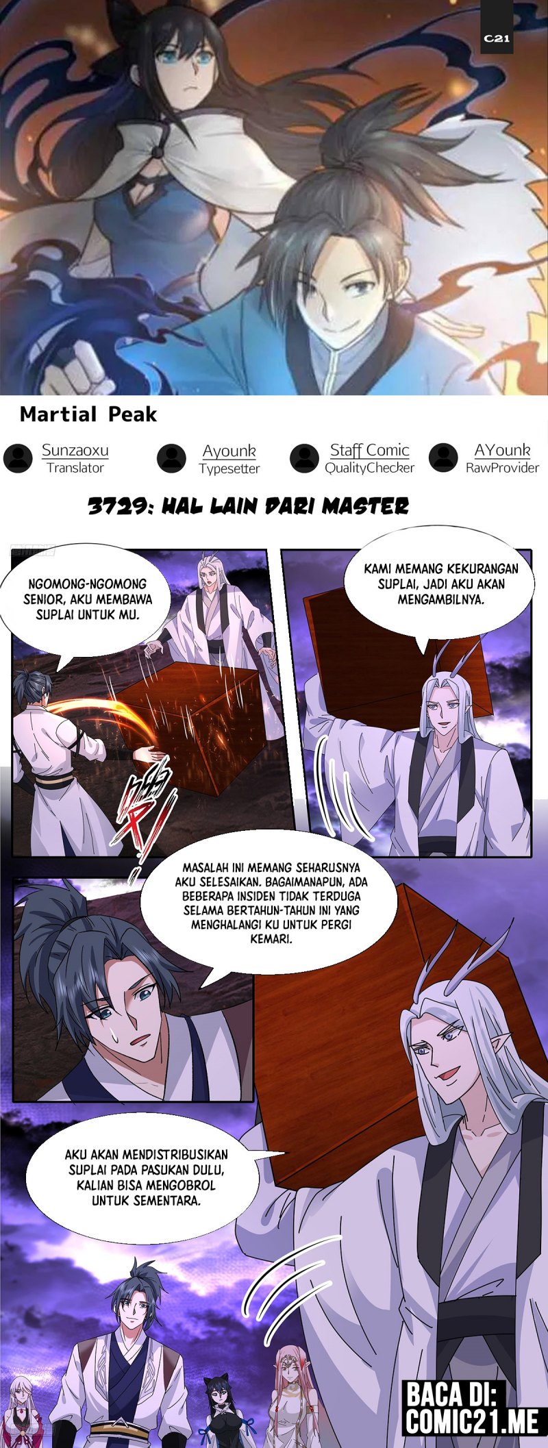 Halaman 1 dari Martial Peak Chapter 3729