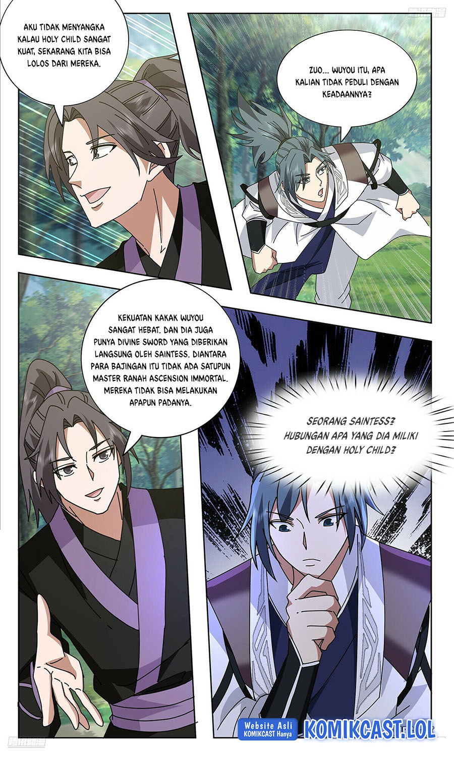 Halaman 9 dari Martial Peak Chapter 3733