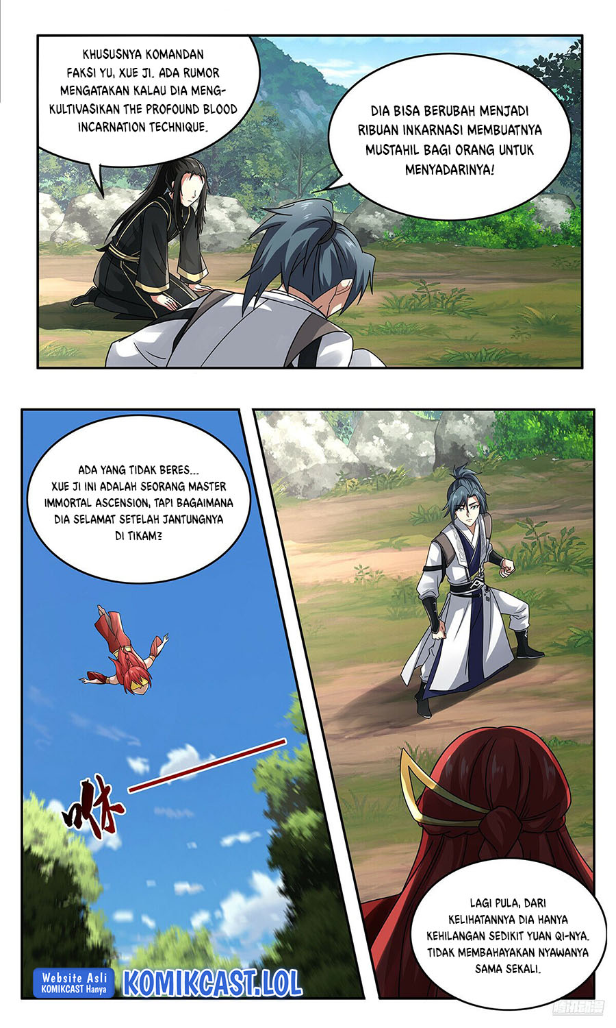 Halaman 13 dari Martial Peak Chapter 3738