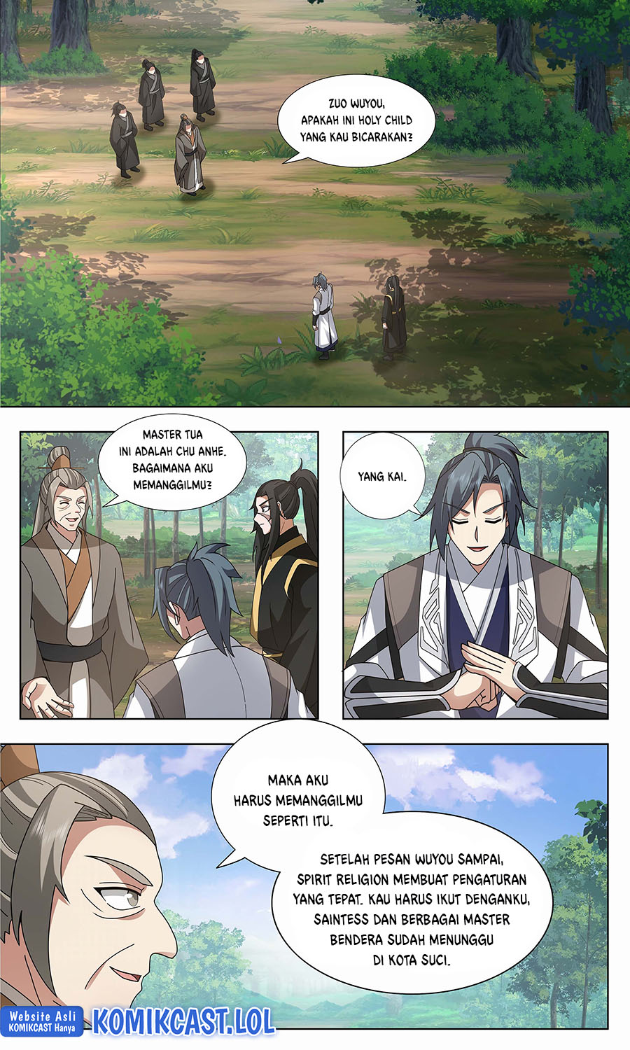Halaman 9 dari Martial Peak Chapter 3741
