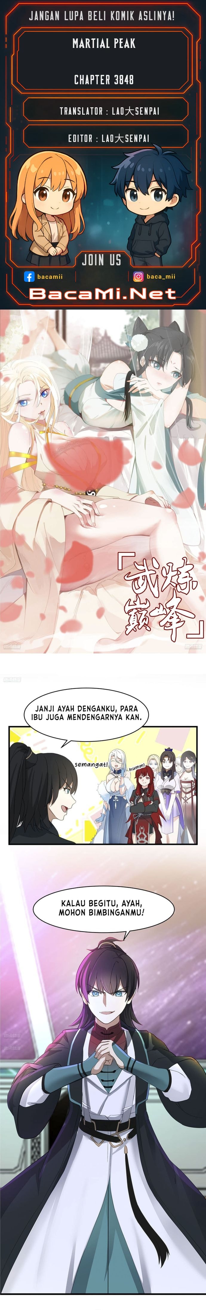 Halaman 1 dari Martial Peak Chapter 3848