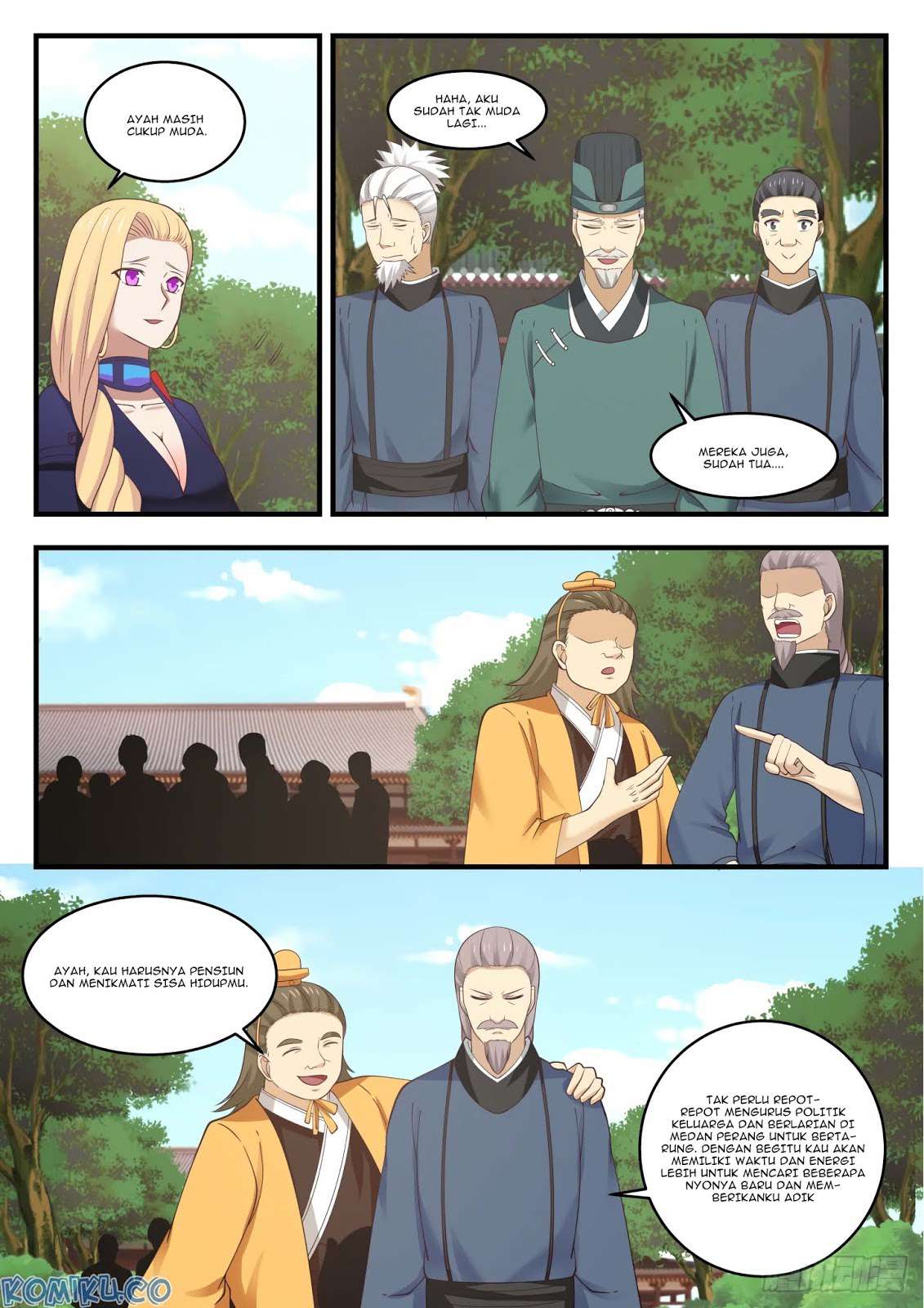 Halaman 10 dari Martial Peak Chapter 550