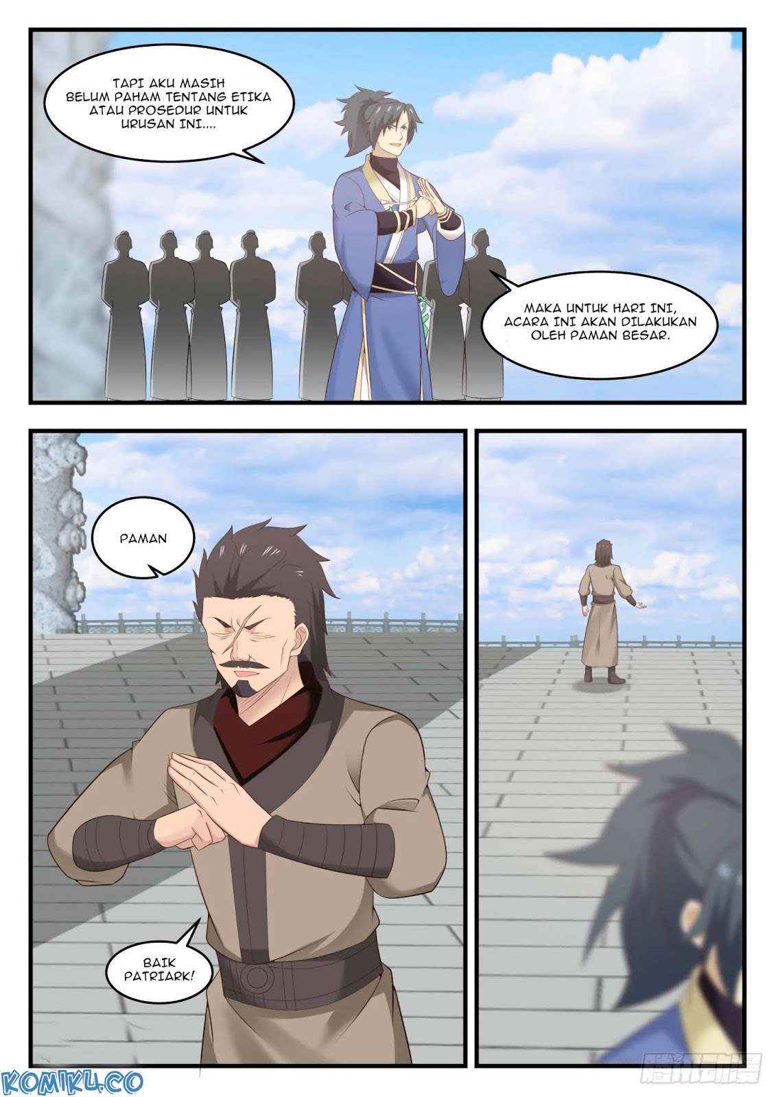 Halaman 14 dari Martial Peak Chapter 555