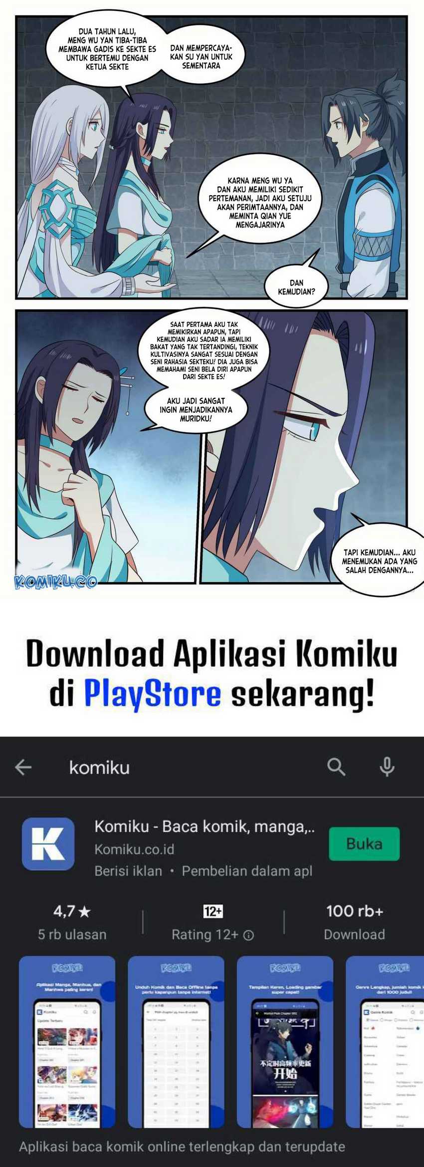 Halaman 14 dari Martial Peak Chapter 695