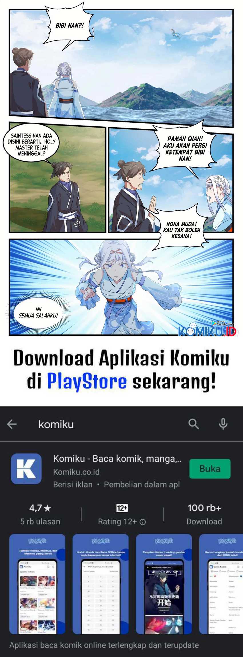 Halaman 14 dari Martial Peak Chapter 709