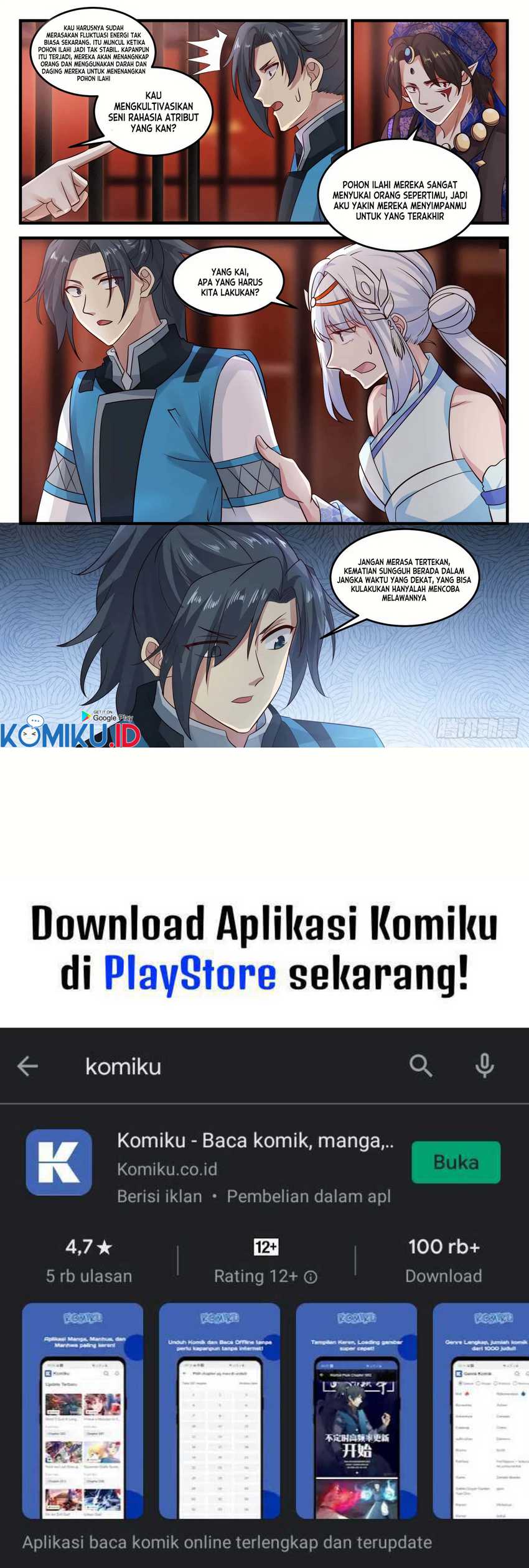 Halaman 14 dari Martial Peak Chapter 711