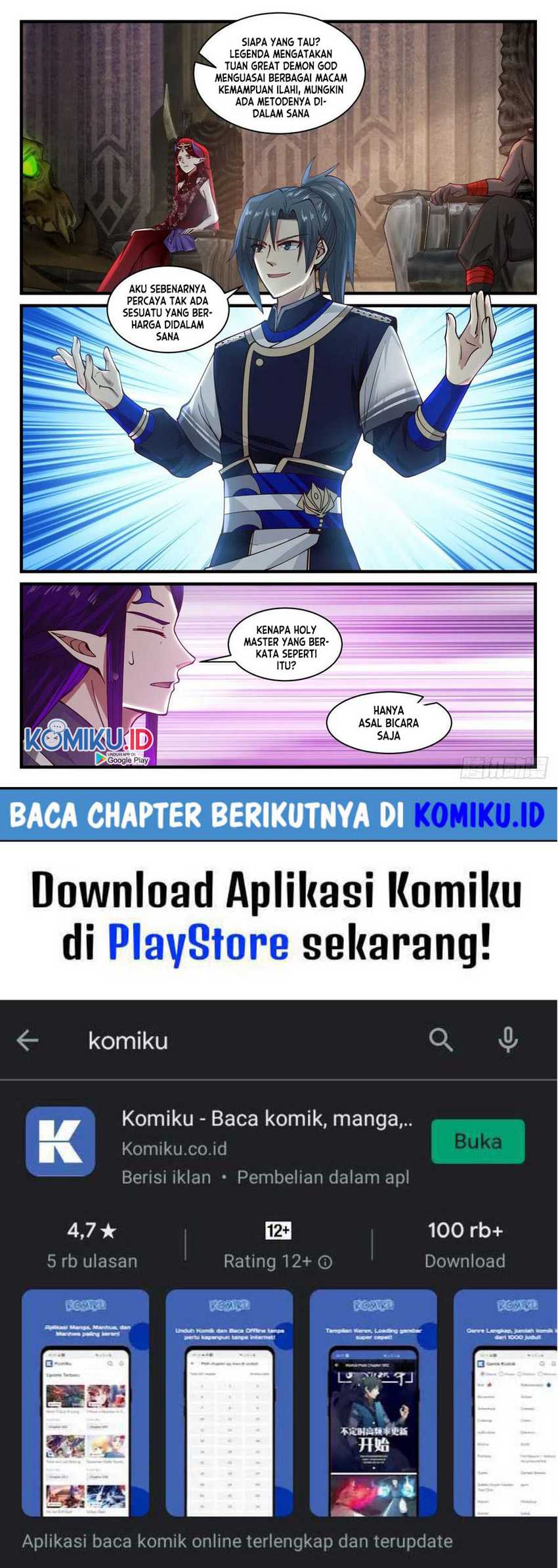 Halaman 14 dari Martial Peak Chapter 823