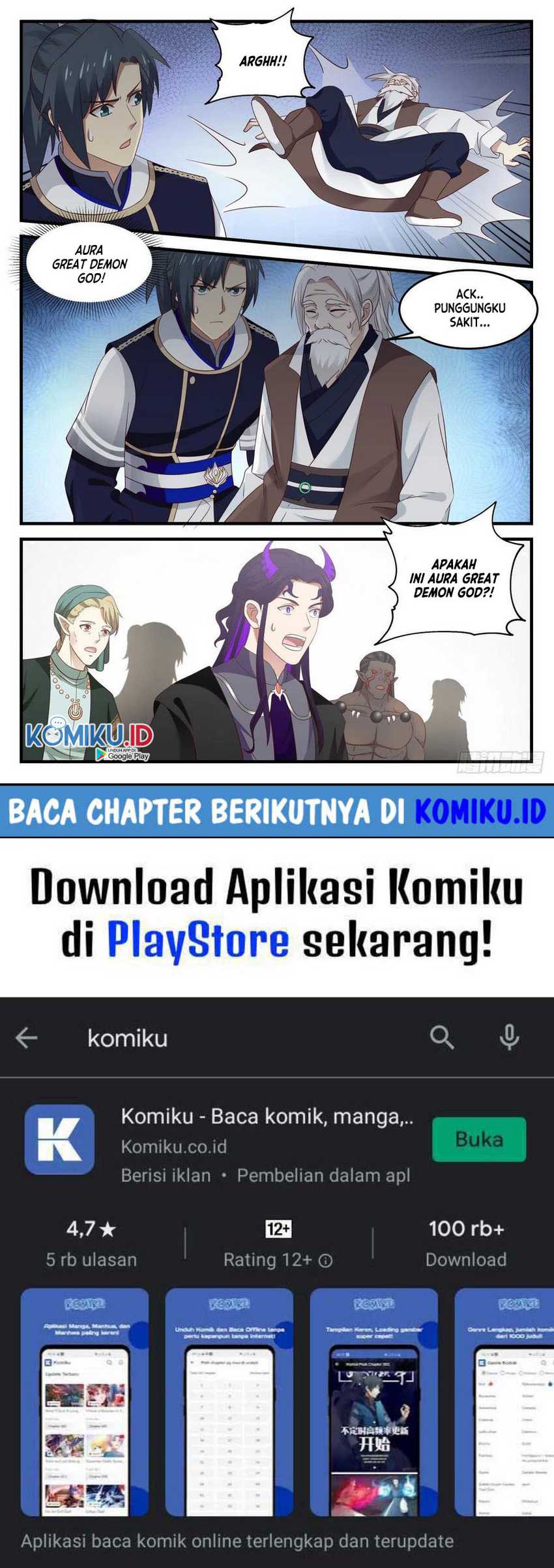Halaman 14 dari Martial Peak Chapter 824
