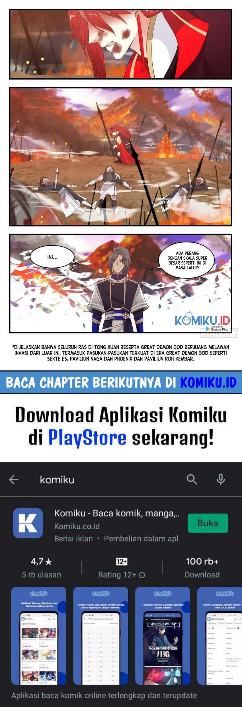 Halaman 14 dari Martial Peak Chapter 825