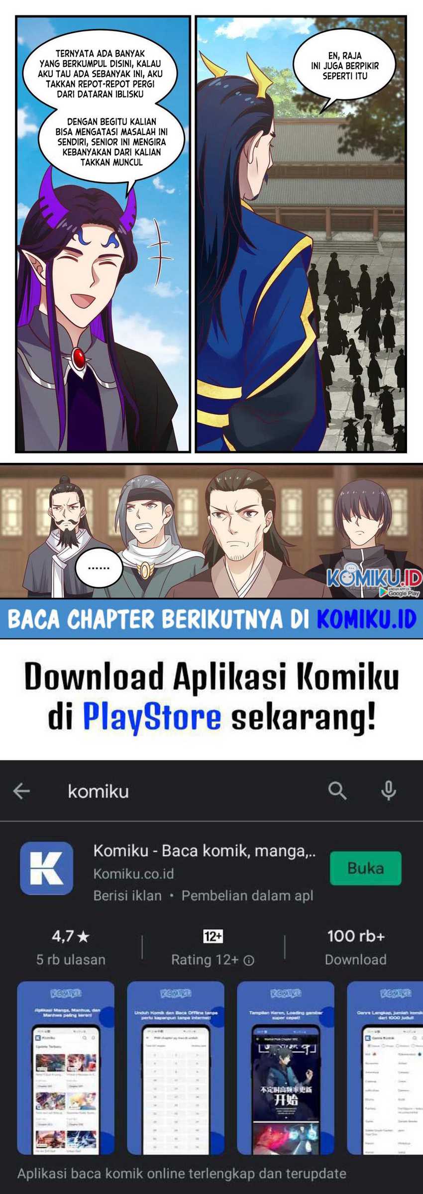 Halaman 14 dari Martial Peak Chapter 830