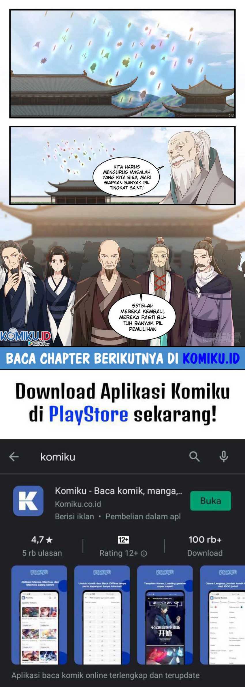 Halaman 14 dari Martial Peak Chapter 831