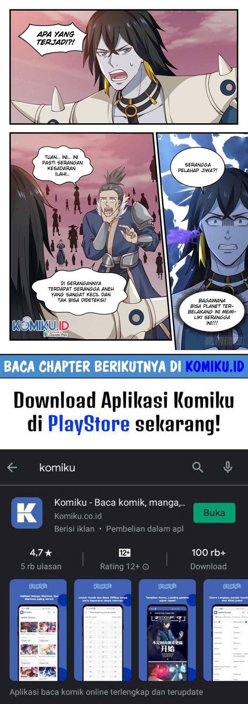 Halaman 14 dari Martial Peak Chapter 832