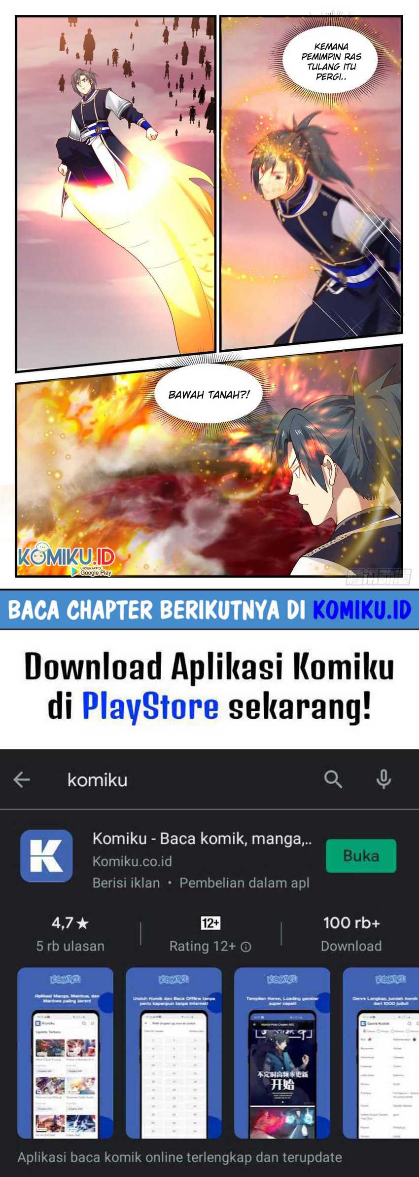 Halaman 14 dari Martial Peak Chapter 833
