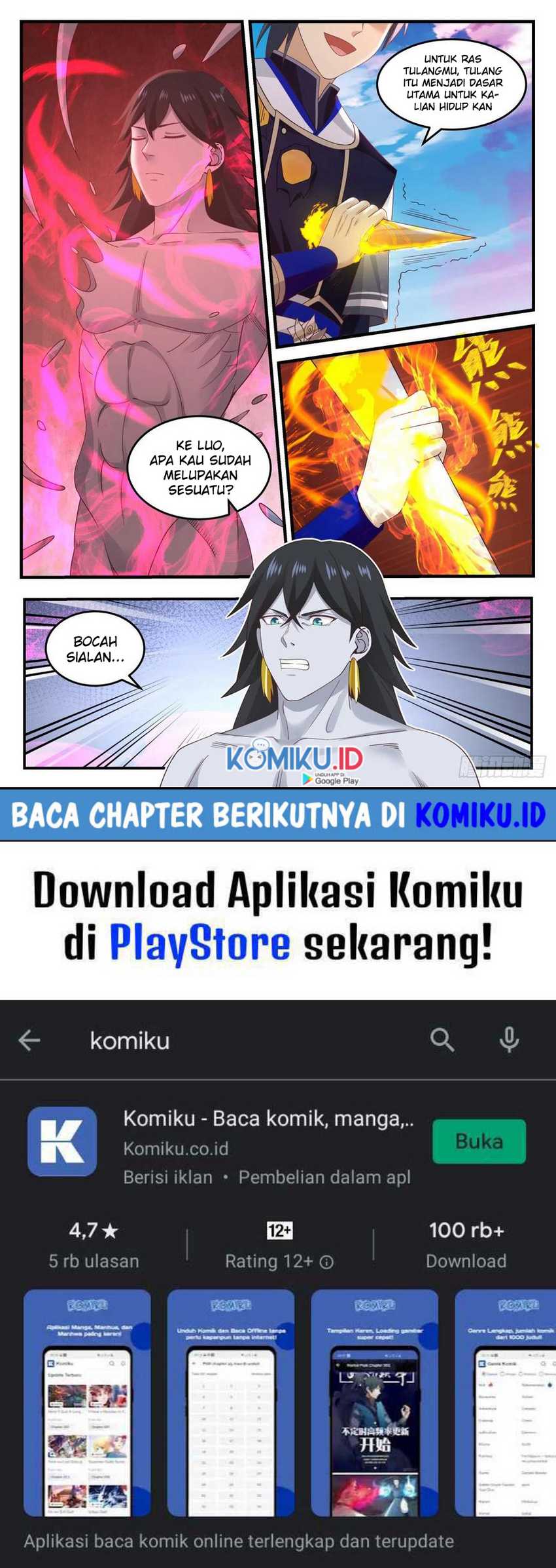 Halaman 14 dari Martial Peak Chapter 836
