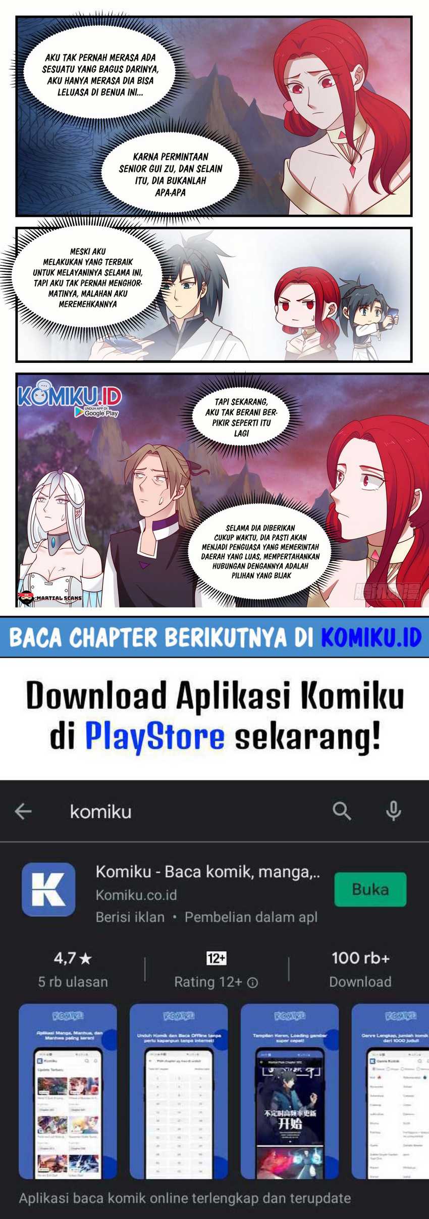 Halaman 14 dari Martial Peak Chapter 888