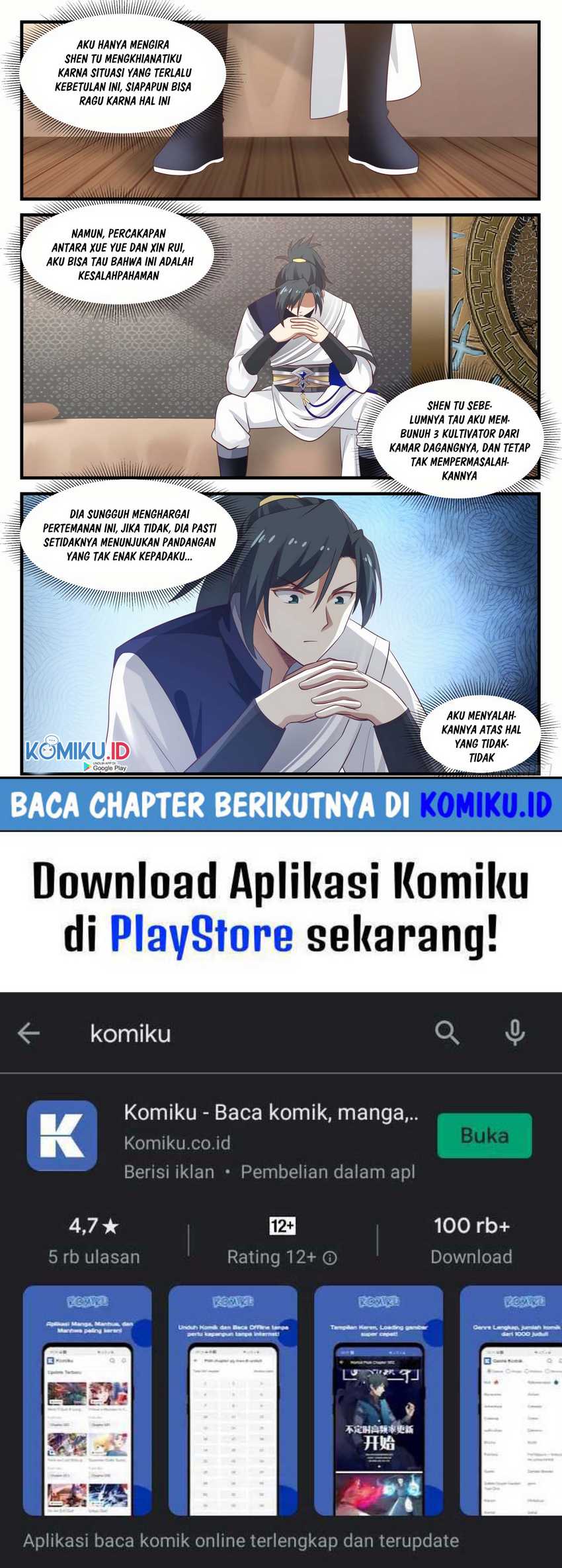 Halaman 14 dari Martial Peak Chapter 914