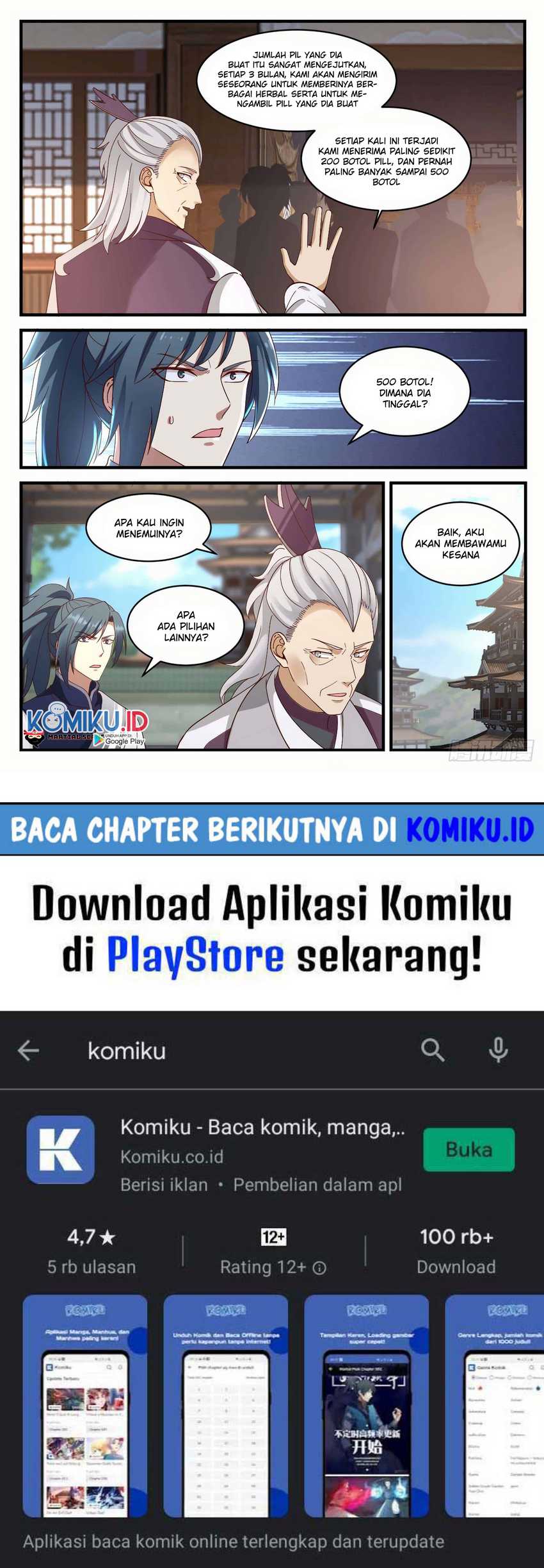 Halaman 14 dari Martial Peak Chapter 939