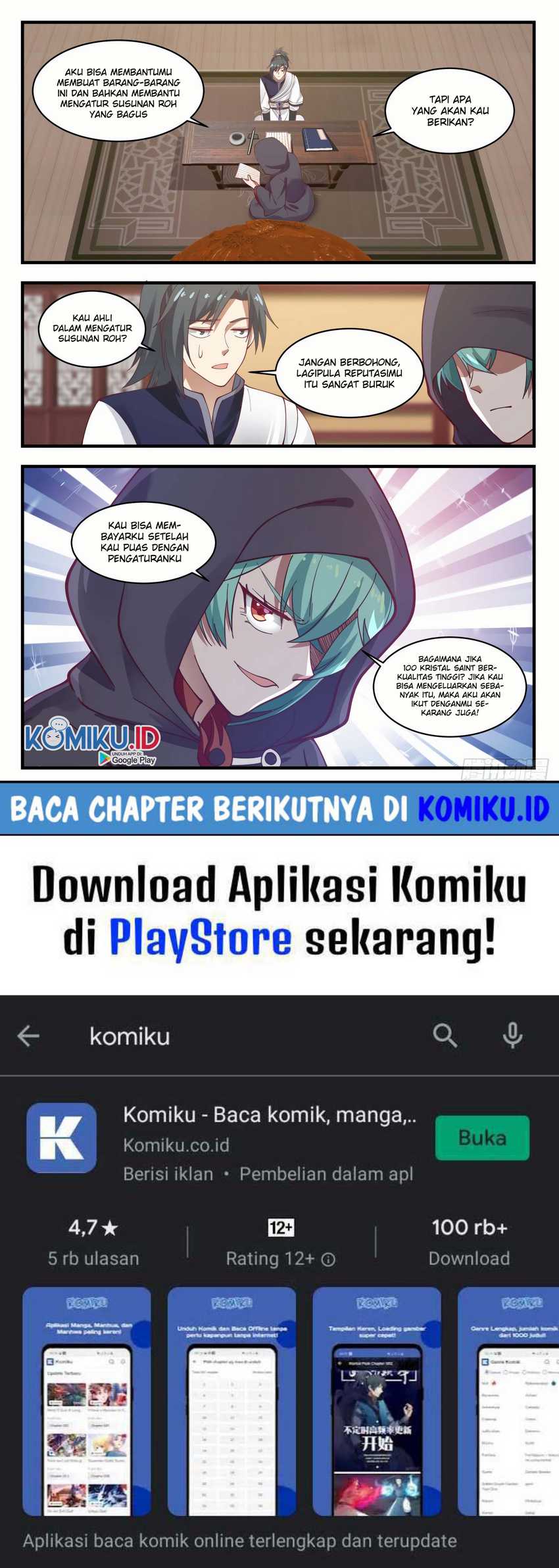Halaman 14 dari Martial Peak Chapter 989