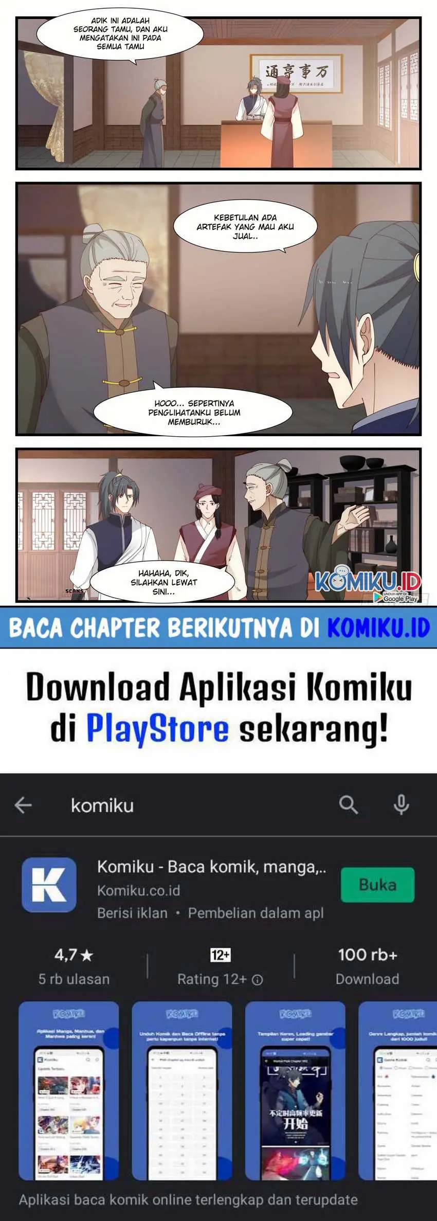 Halaman 14 dari Martial Peak Chapter 996