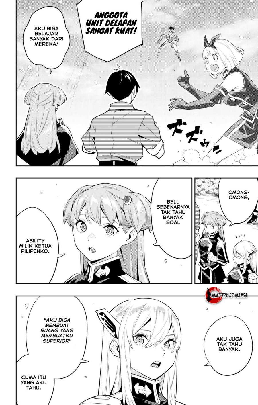 Halaman 15 dari Mato Seihei no Slave Chapter 113