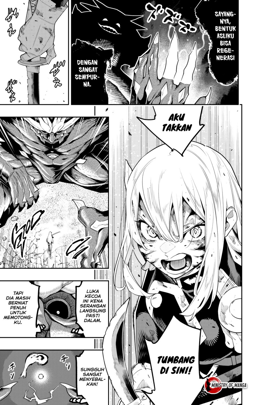 Halaman 10 dari Mato Seihei no Slave Chapter 124