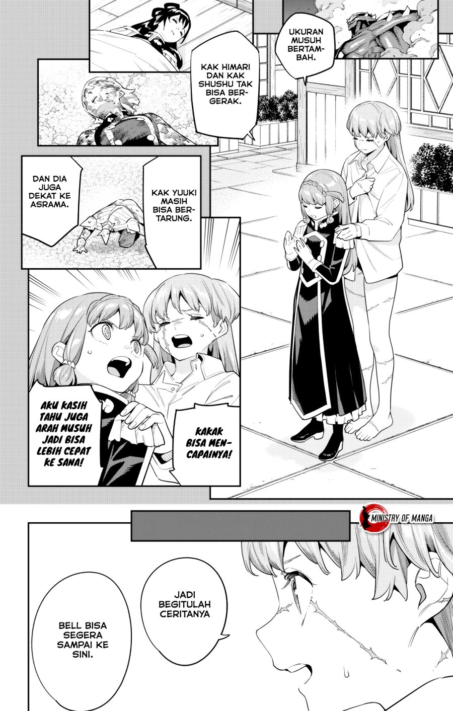Halaman 17 dari Mato Seihei no Slave Chapter 124