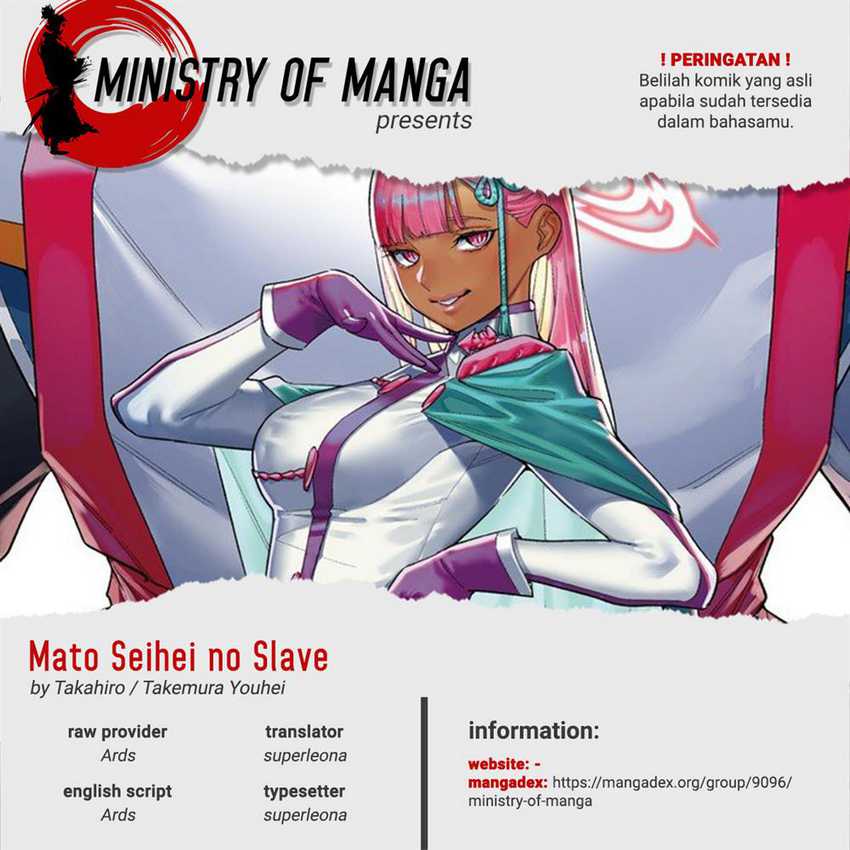 Halaman 1 dari Mato Seihei no Slave Chapter 128