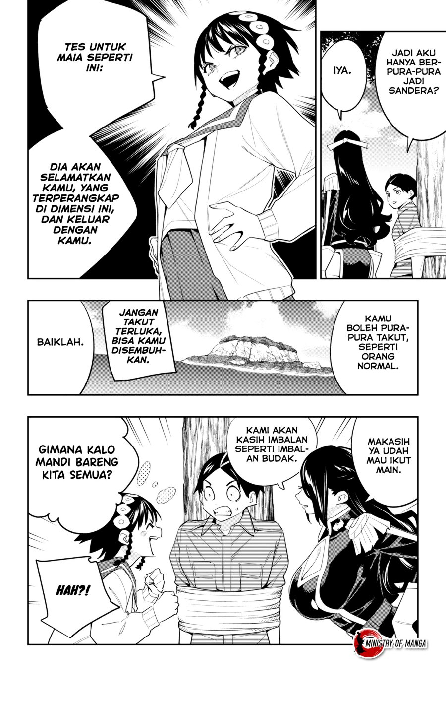Halaman 13 dari Mato Seihei no Slave Chapter 132