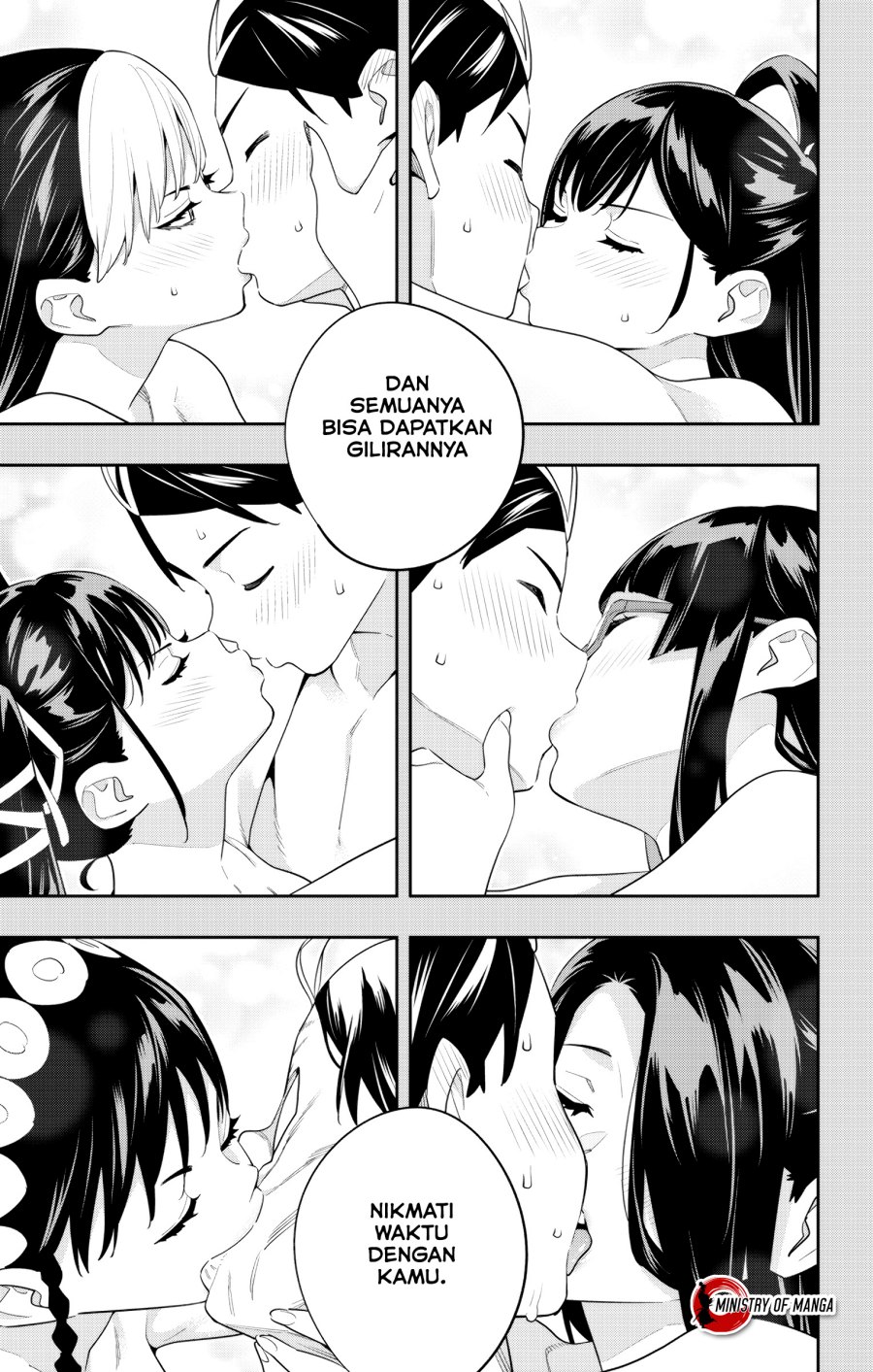 Halaman 16 dari Mato Seihei no Slave Chapter 132