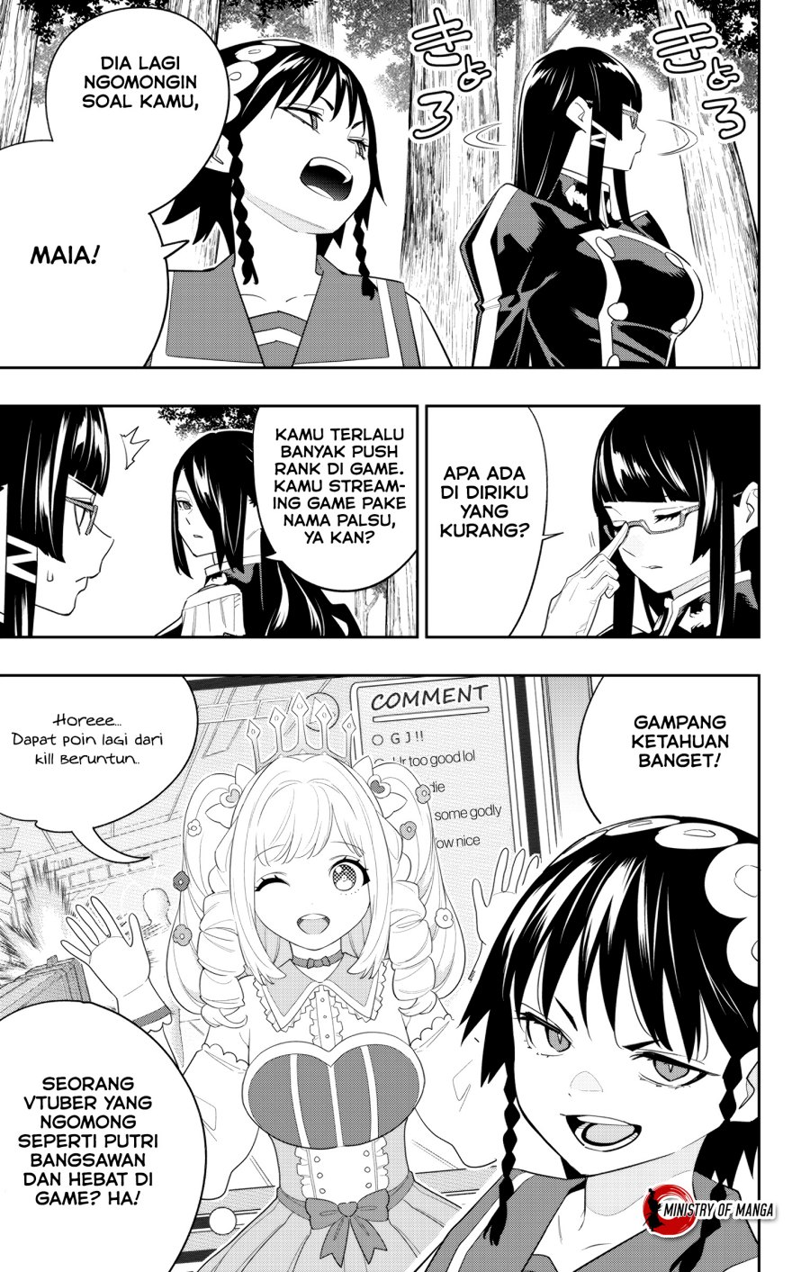 Halaman 8 dari Mato Seihei no Slave Chapter 132