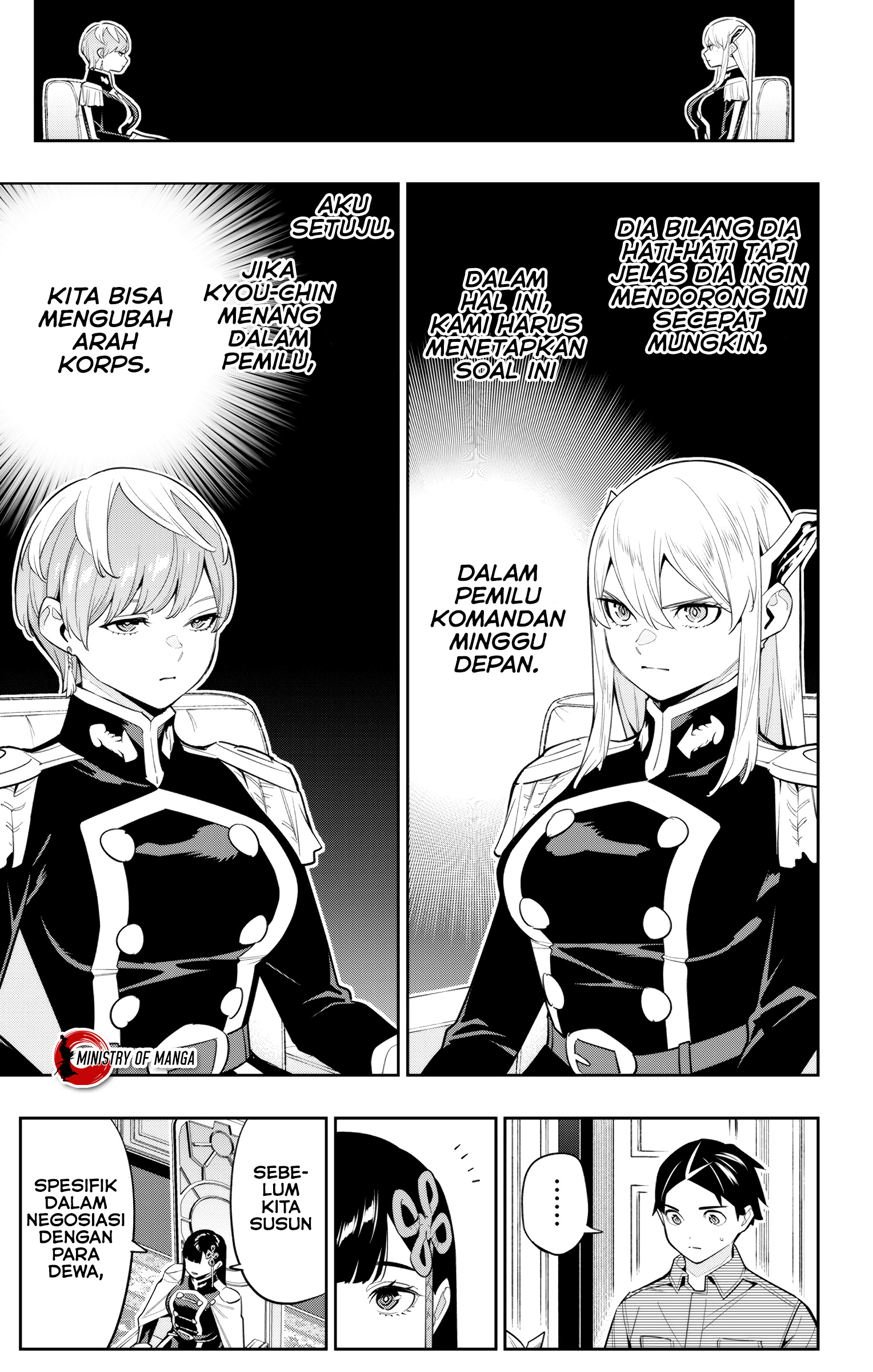 Halaman 10 dari Mato Seihei no Slave Chapter 136