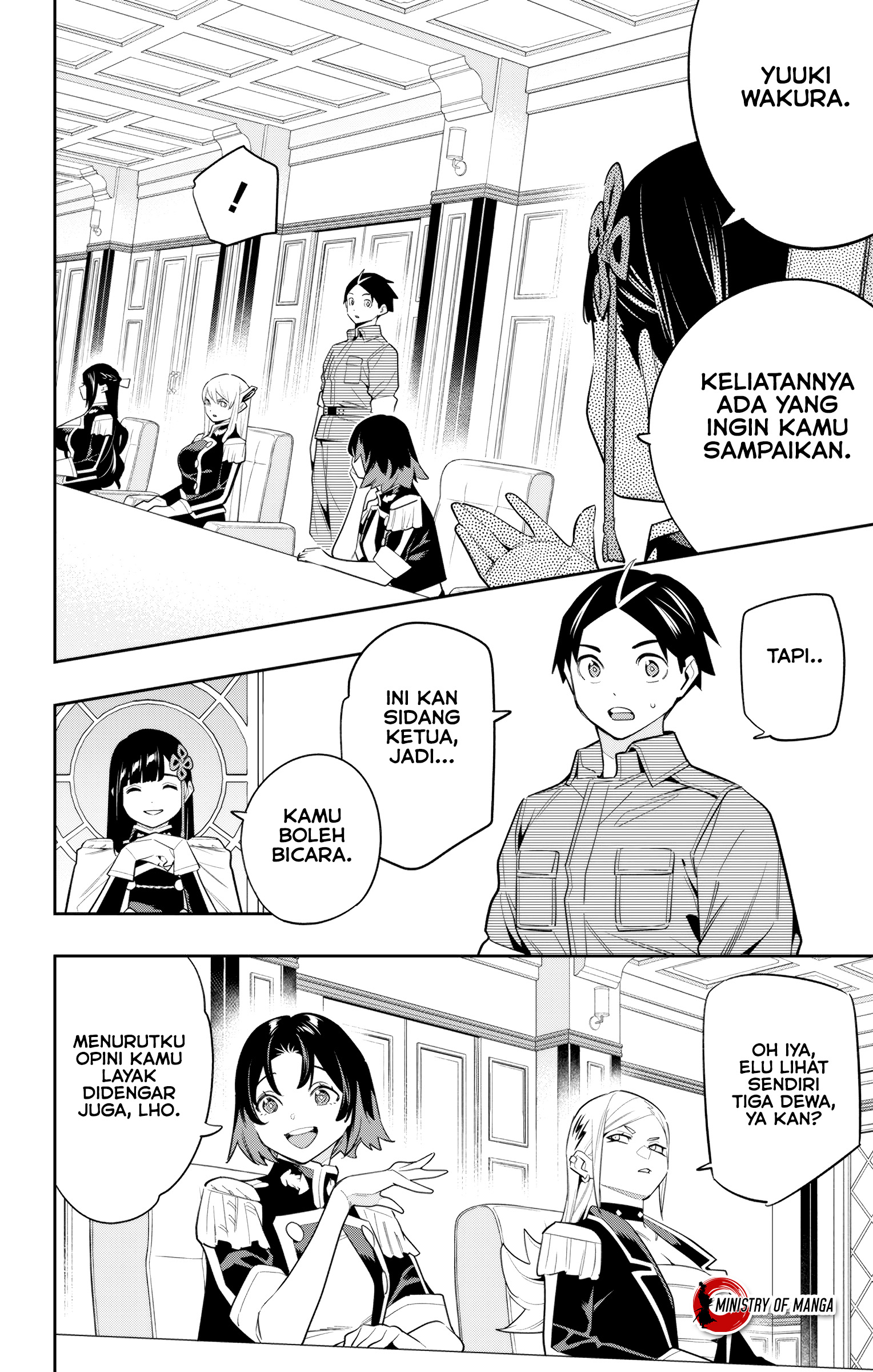 Halaman 11 dari Mato Seihei no Slave Chapter 136