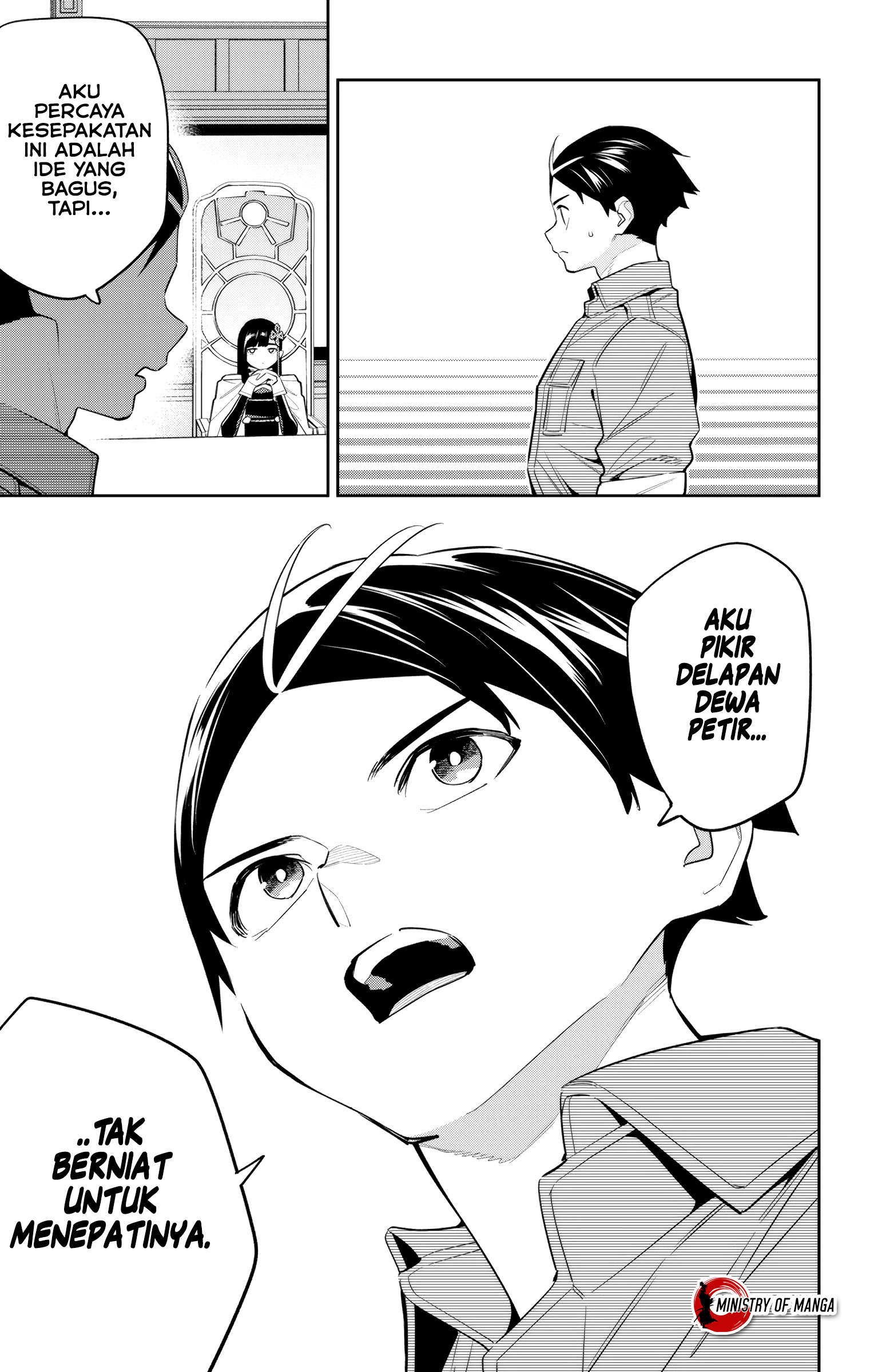 Halaman 12 dari Mato Seihei no Slave Chapter 136