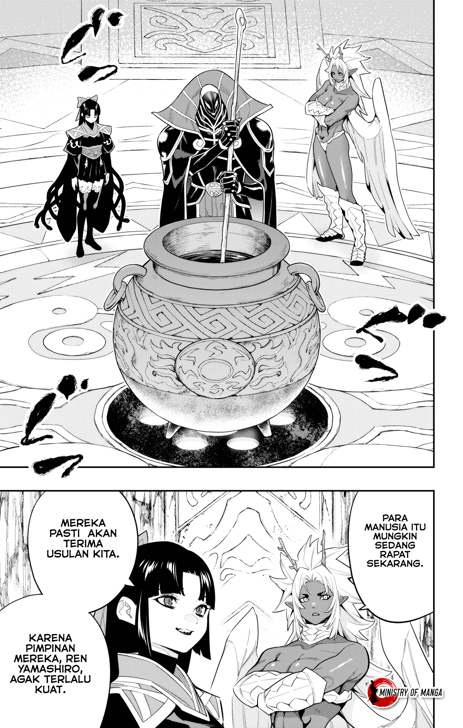 Halaman 16 dari Mato Seihei no Slave Chapter 136