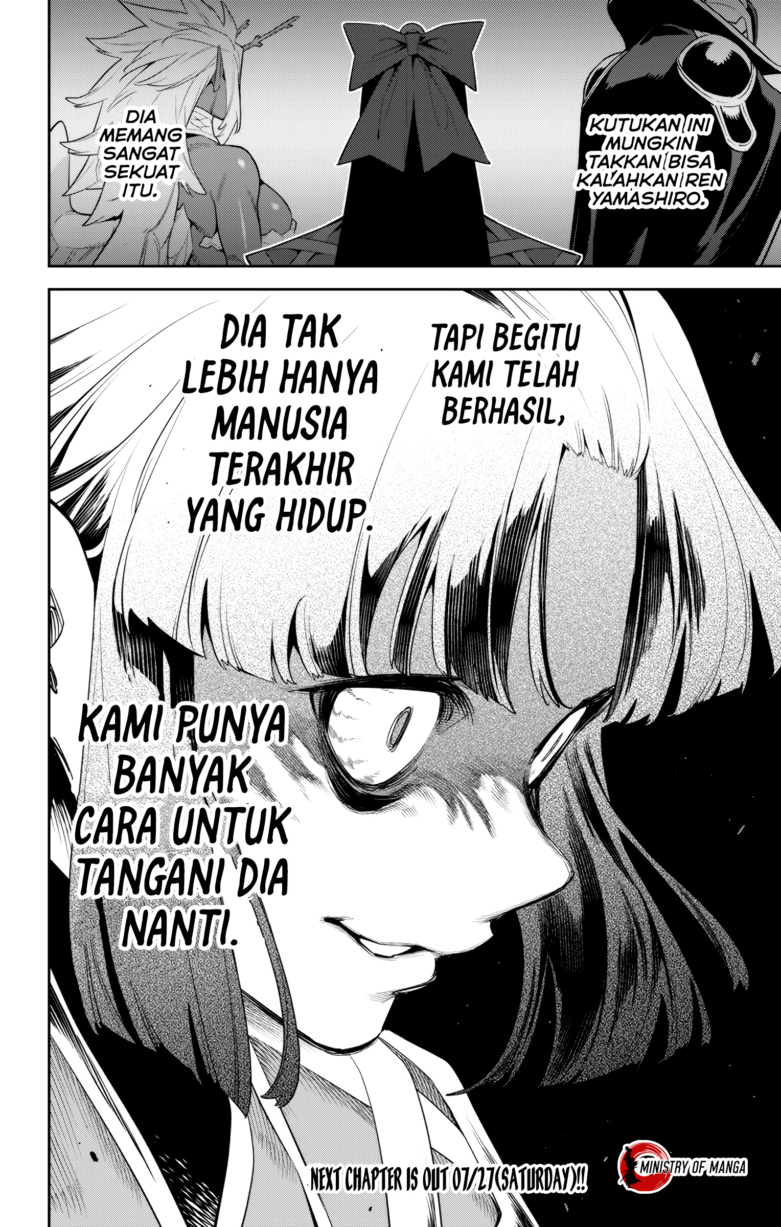 Halaman 21 dari Mato Seihei no Slave Chapter 136