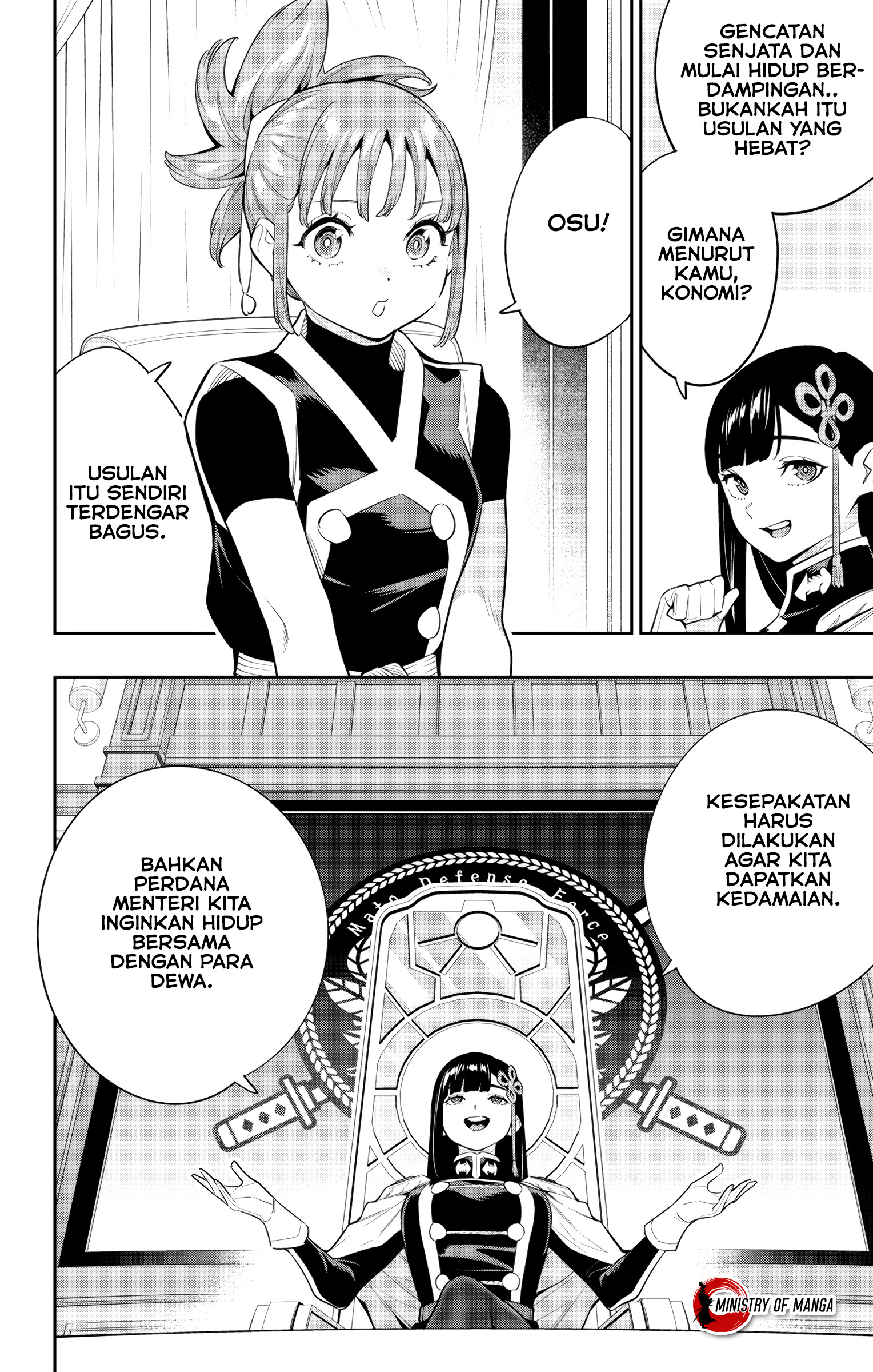 Halaman 9 dari Mato Seihei no Slave Chapter 136