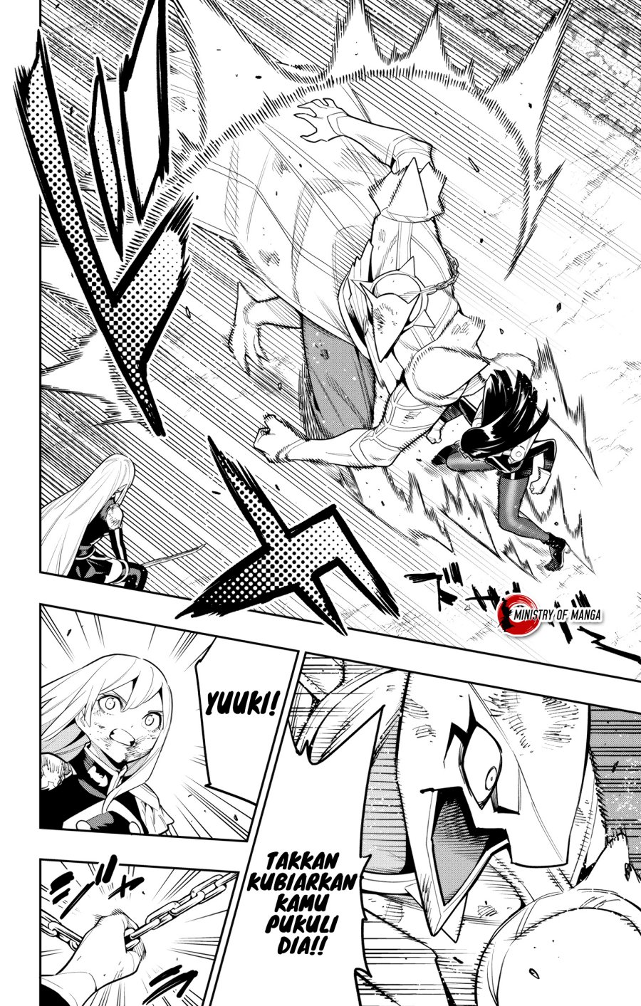 Halaman 13 dari Mato Seihei no Slave Chapter 144