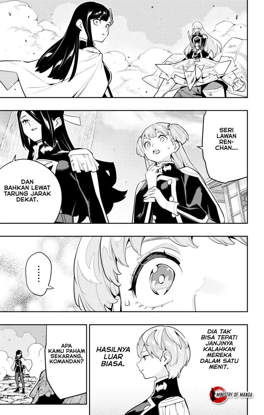 Halaman 18 dari Mato Seihei no Slave Chapter 144