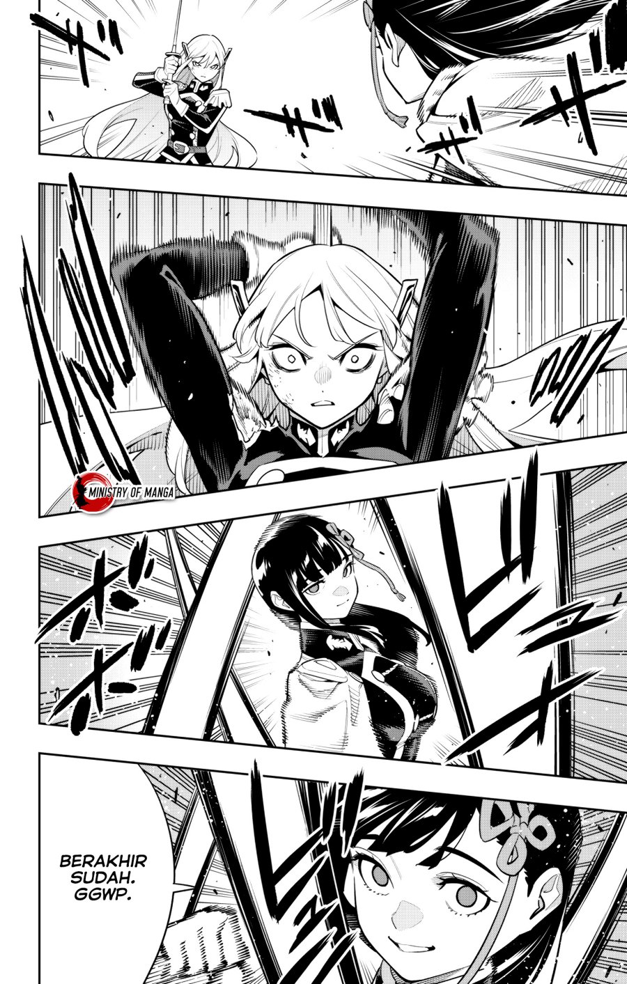 Halaman 9 dari Mato Seihei no Slave Chapter 144
