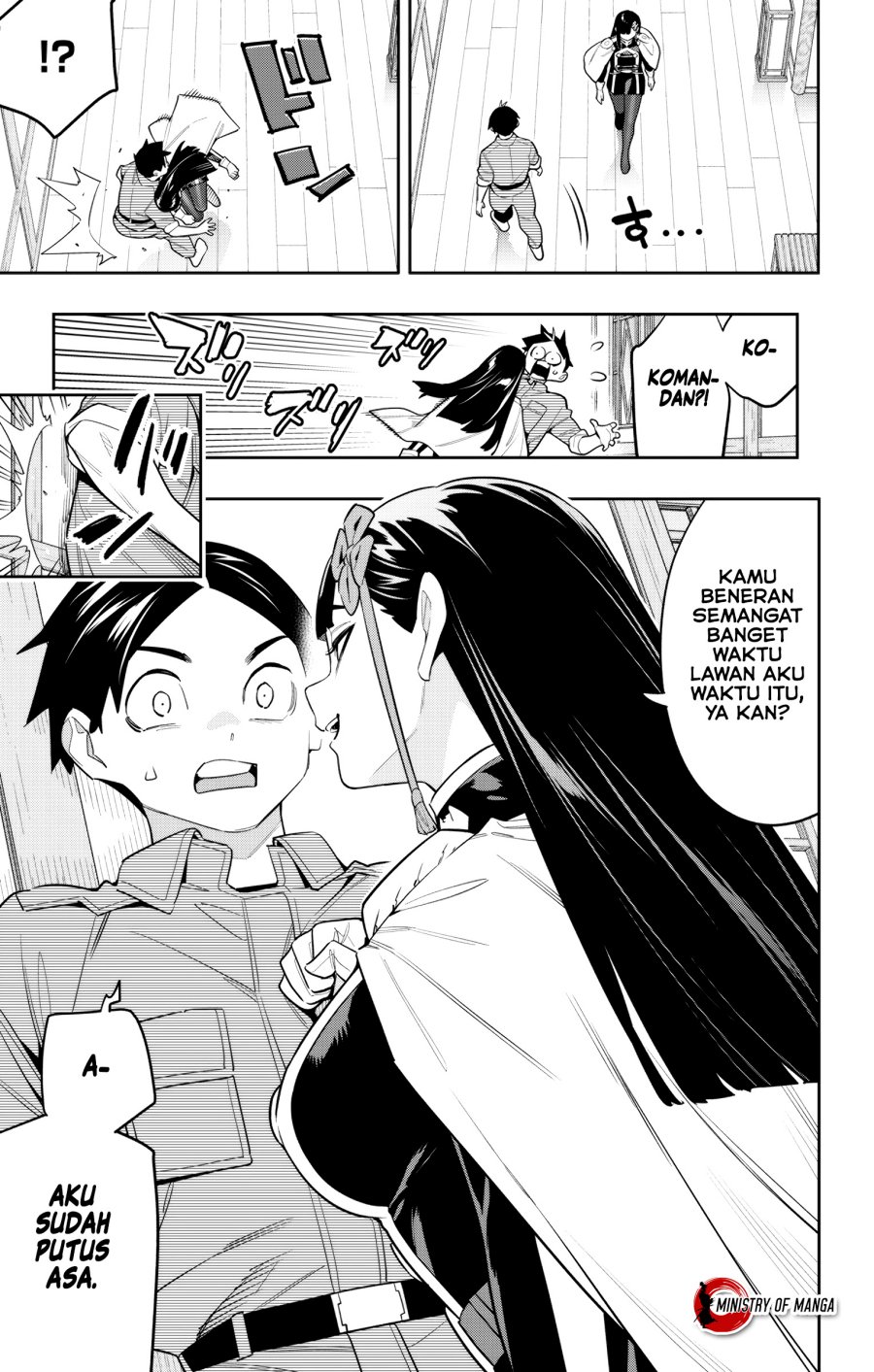 Halaman 12 dari Mato Seihei no Slave Chapter 145