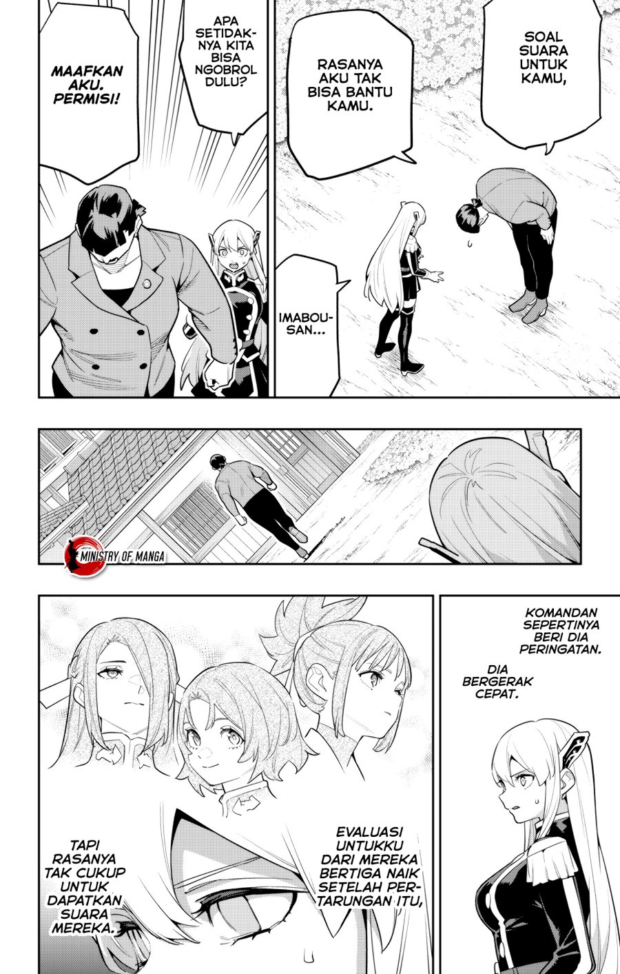 Halaman 17 dari Mato Seihei no Slave Chapter 145