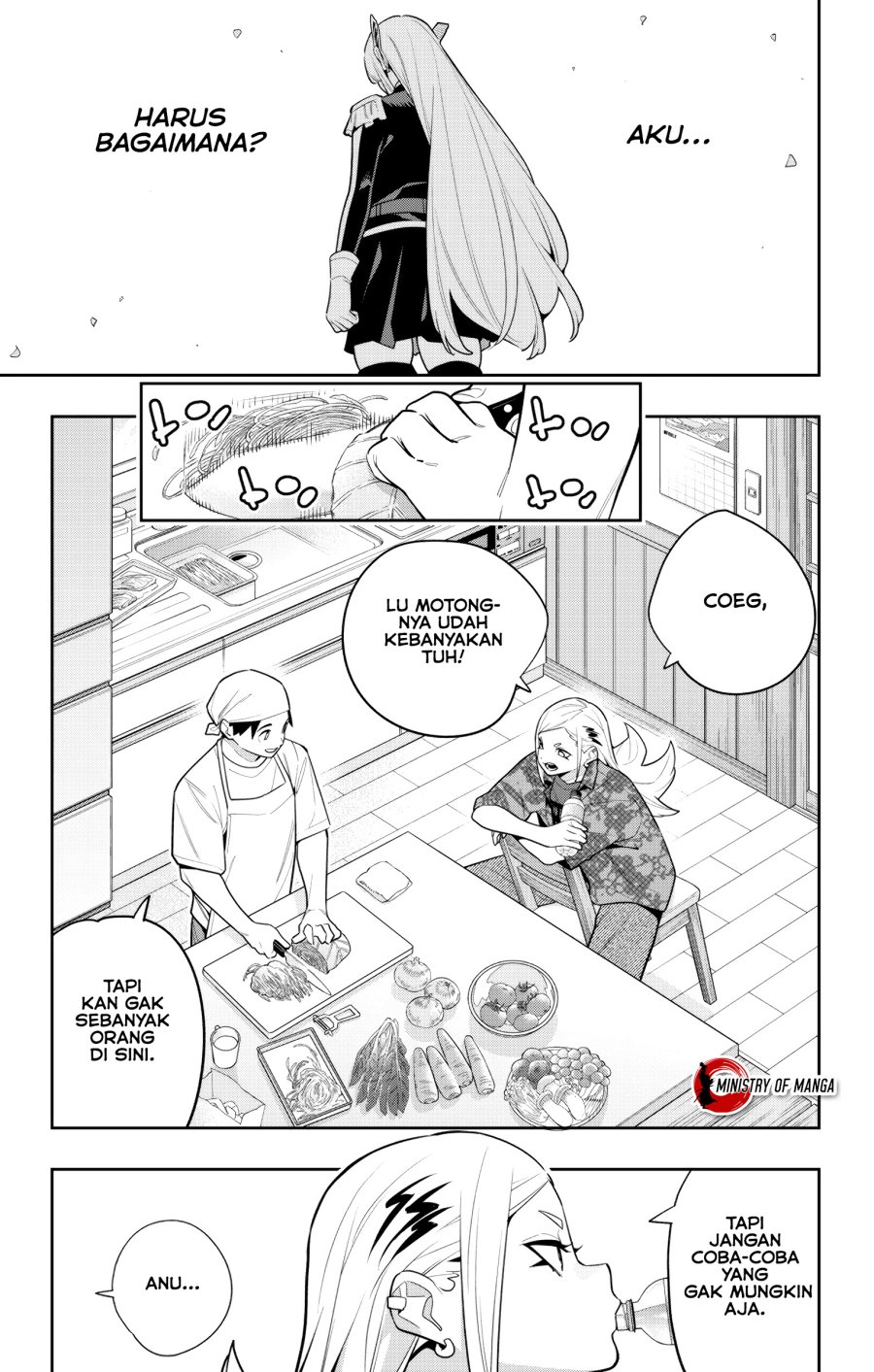 Halaman 18 dari Mato Seihei no Slave Chapter 145