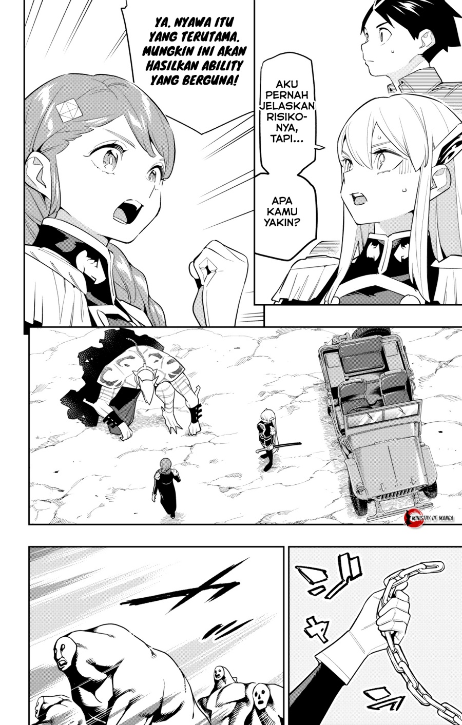Halaman 11 dari Mato Seihei no Slave Chapter 152