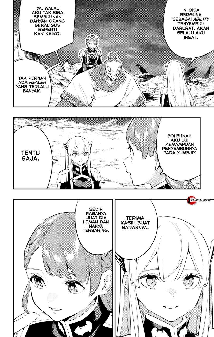 Halaman 17 dari Mato Seihei no Slave Chapter 152