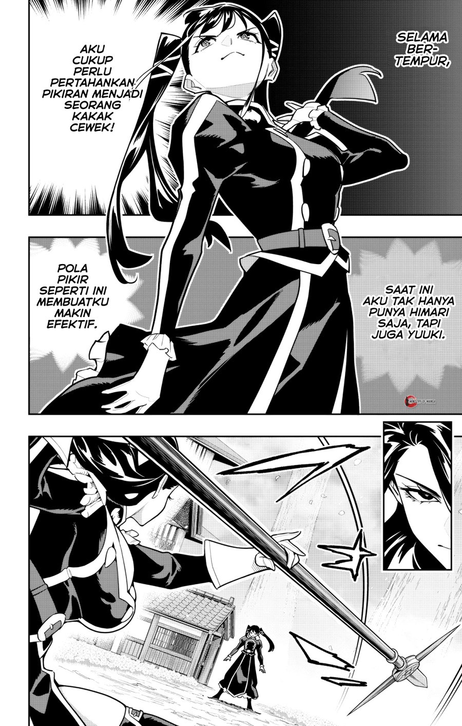 Halaman 15 dari Mato Seihei no Slave Chapter 167