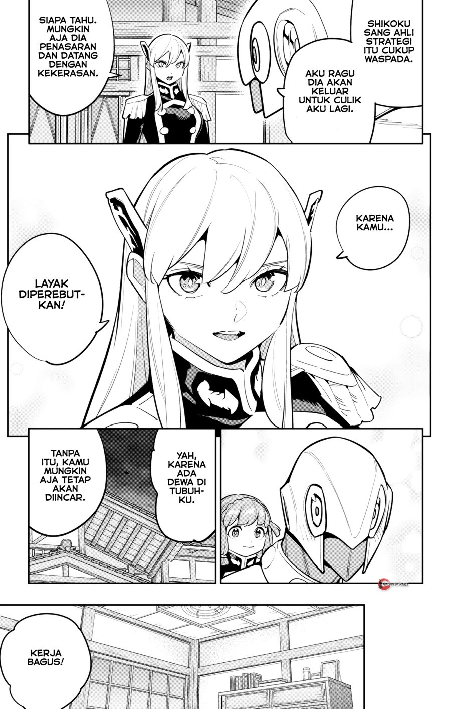 Halaman 12 dari Mato Seihei no Slave Chapter 168
