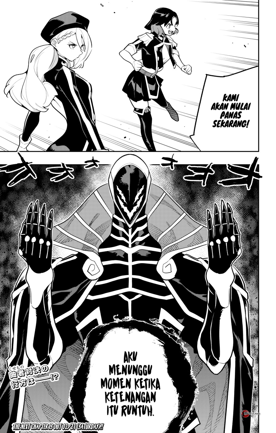 Halaman 21 dari Mato Seihei no Slave Chapter 173