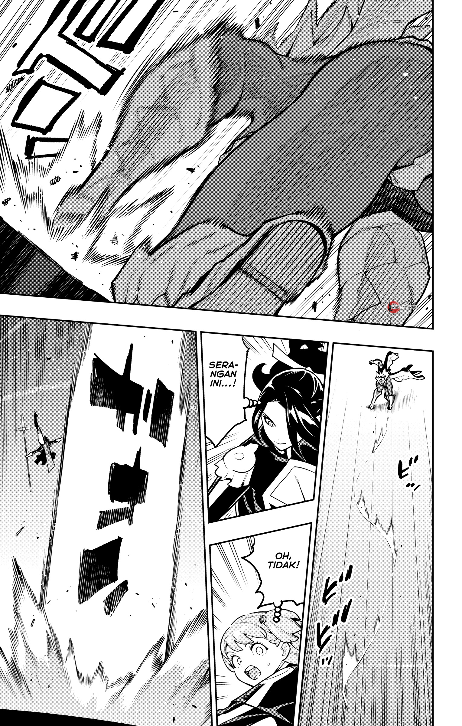 Halaman 12 dari Mato Seihei no Slave Chapter 176