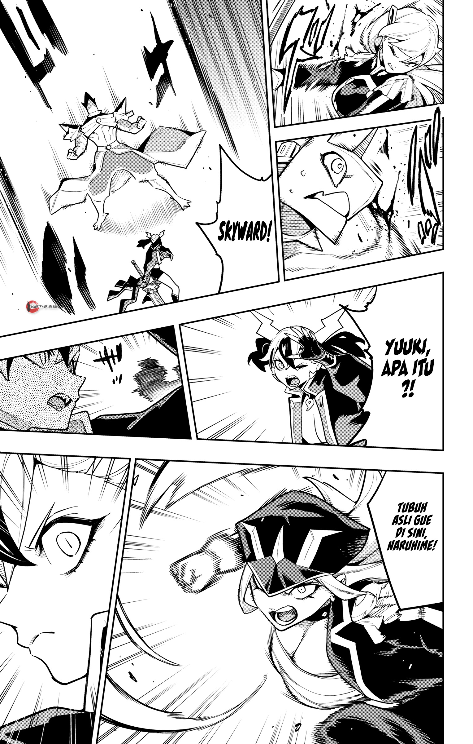 Halaman 14 dari Mato Seihei no Slave Chapter 176